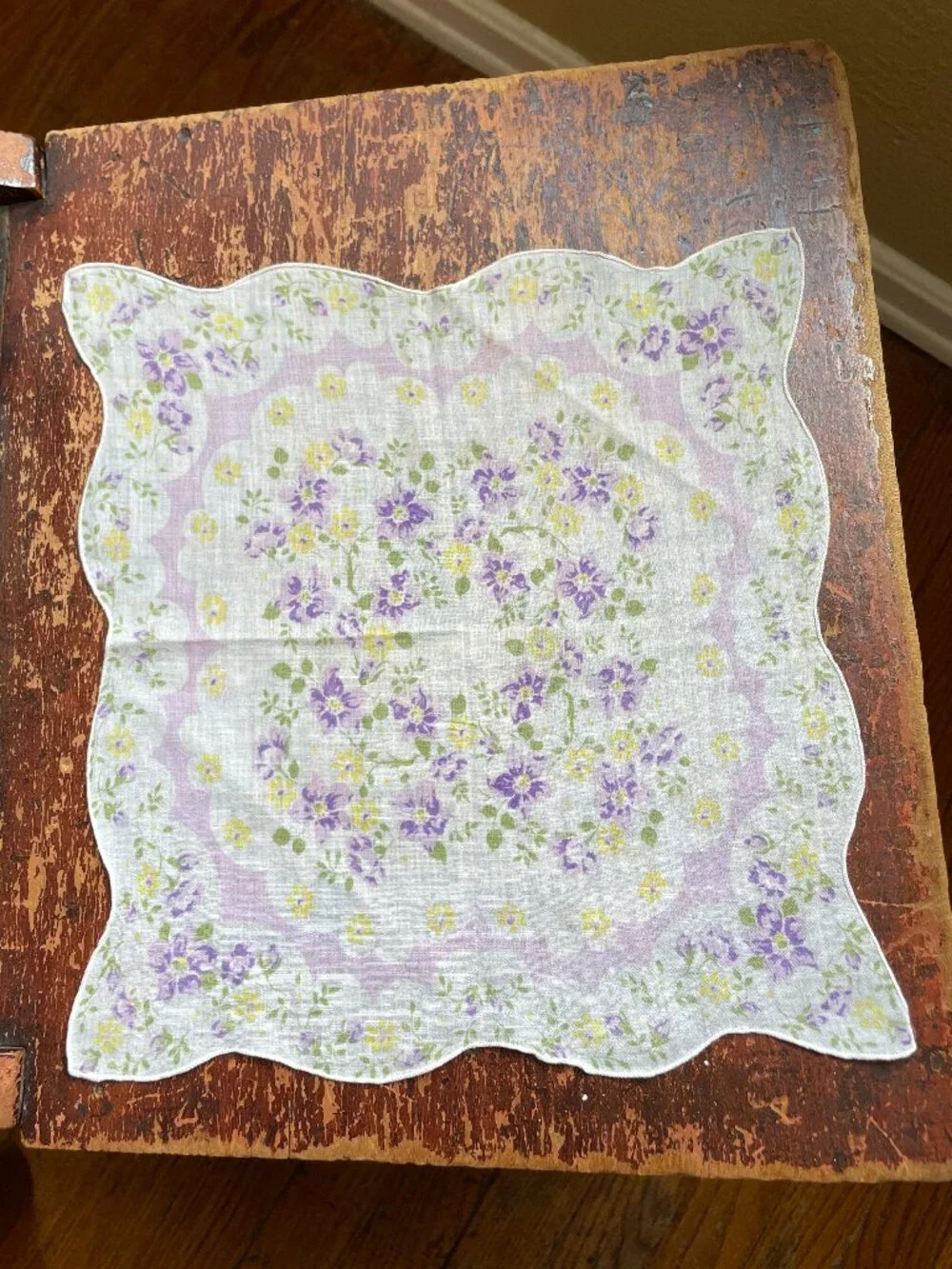 vintage handkerchief, 3/$10